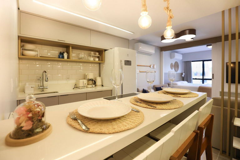 Bathroom 4, Studio Shopping OKA Floripa - SOK108, Florianopolis