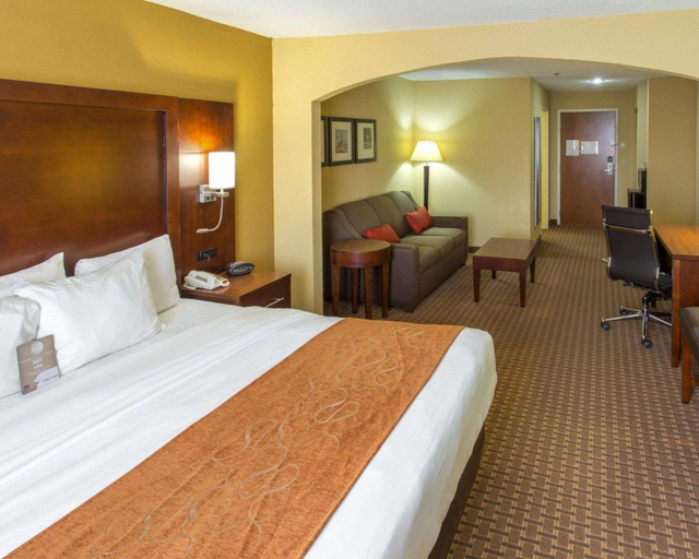 Bedroom 3, Comfort Suites Port Allen - Baton Rouge, West Baton Rouge