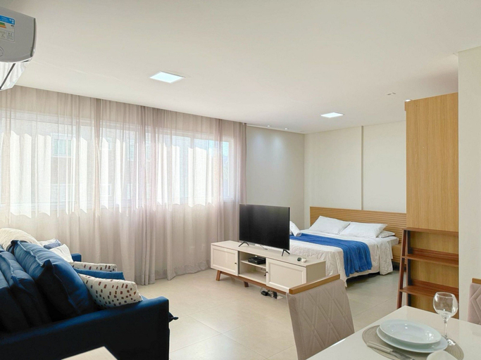 Bedroom, Apto Céu Azul Vila Germânica - Blumenau, Blumenau