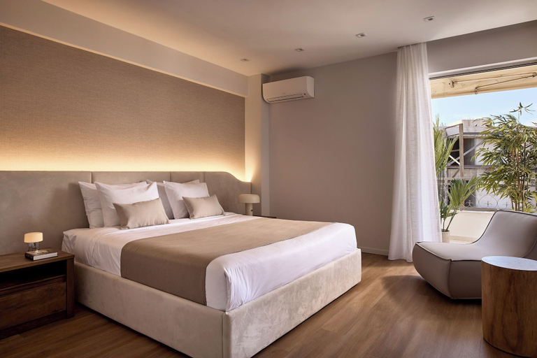 Bedroom, Casa Volare, Penthouse Retreat Athenian Riviera, Attica