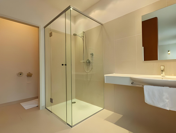 Bathroom 4, Hotel Stadt Wien, Grieskirchen
