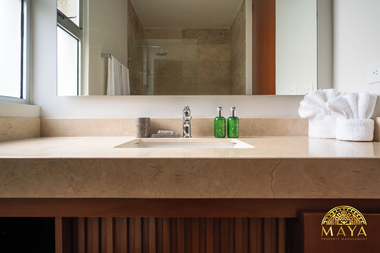 Bathroom 3, NHOA 211A Lux 2BR Pool View Aldea Zama, Cozumel