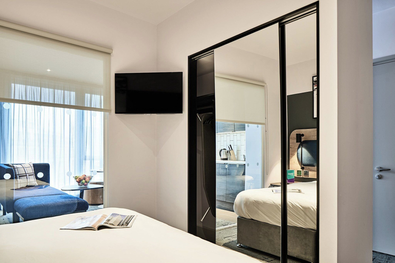 Bedroom 3, Citadines City Centre Liverpool, Sefton