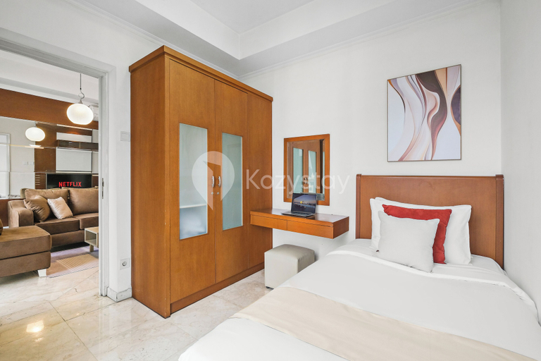 Bedroom 2, Bistre by Kozystay - Kuningan, South Jakarta