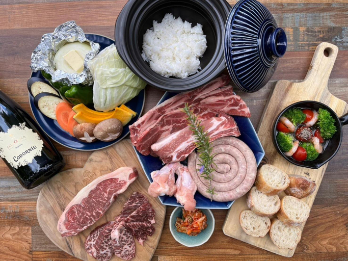 Food & Drinks 3, ITOSHIMA SDGs Village Chikyu MIRAI -海の大パノラマ-全室オーシャンビューのドームテント, Nijō