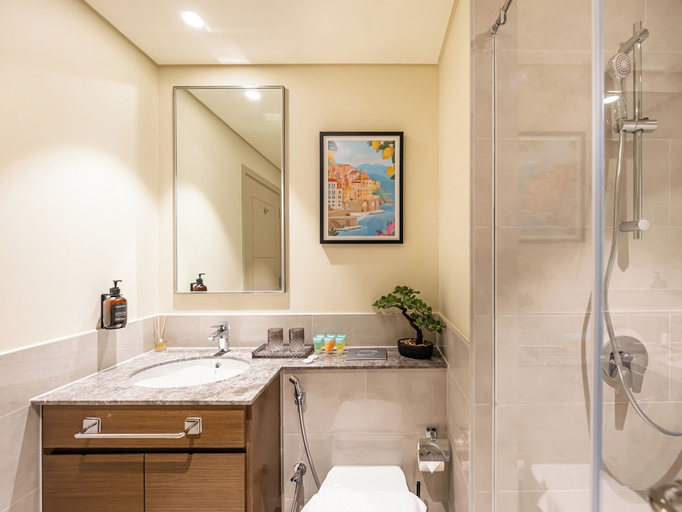 Bathroom 3, Panoramic Views from Forte by Propigo, Dubai