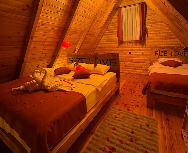 Bedroom 2, Rize Love Bungalov, Ardeşen