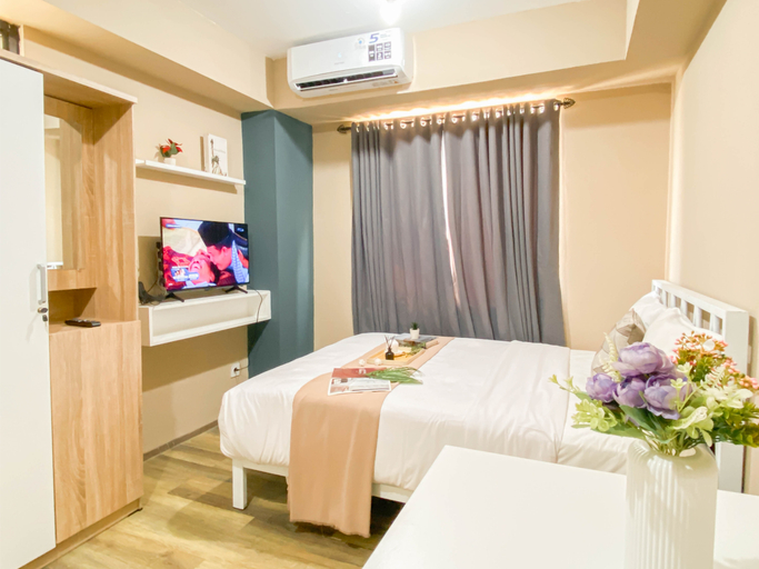 Others 5, Soft Minimalist Studio Room at Meikarta Apartment By Travelio, Cikarang
