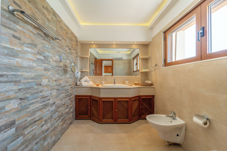 Bathroom 2, Arte Pefki Beachfront Suites, South Aegean