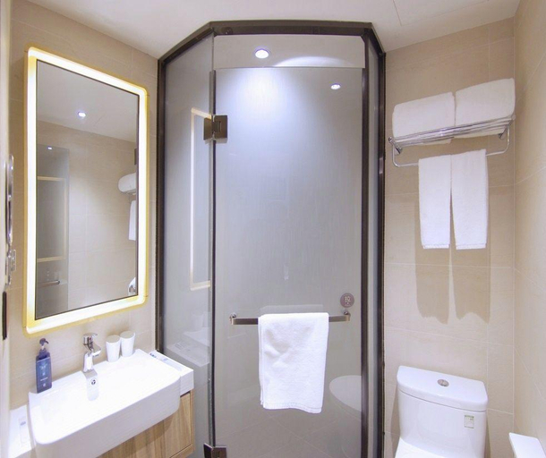 Bathroom 3, Hanting Premium Hotel Beijing Zoo Exhibition Hall, Beijing