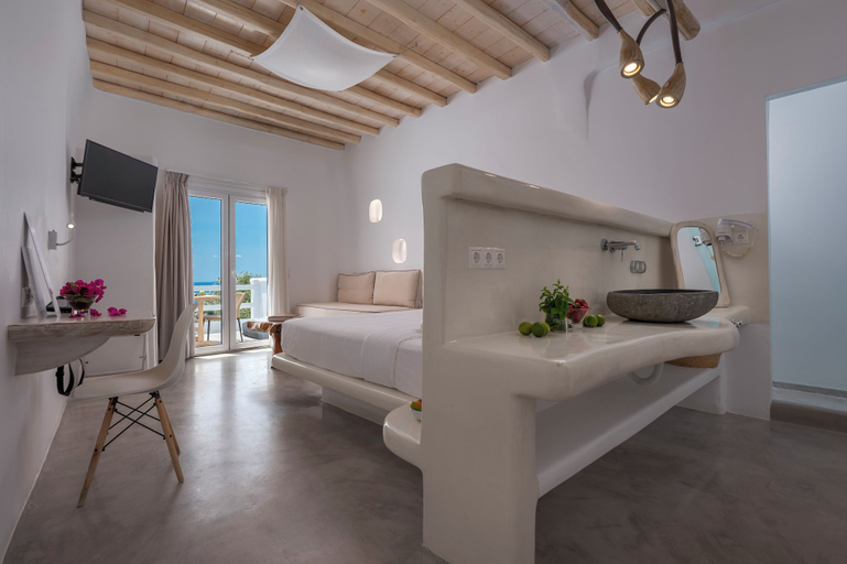 Bedroom 4, Flaskos Luxury Suites, South Aegean