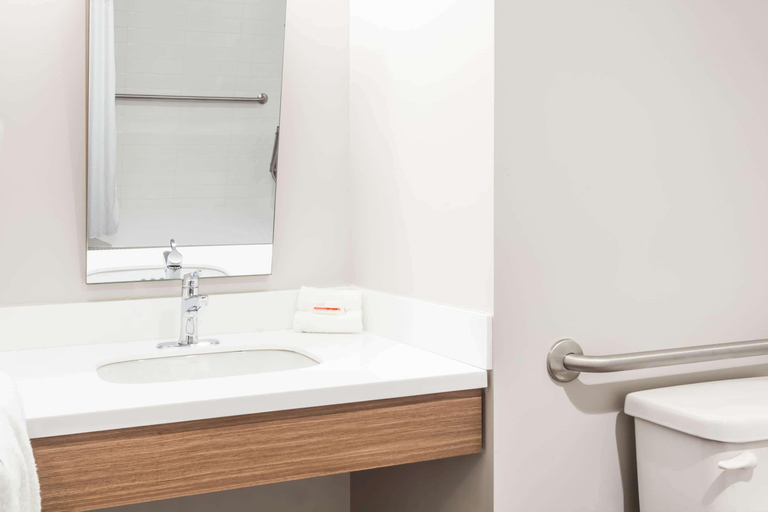 Bathroom 4, Microtel Inn & Suites by Wyndham Kirkland Lake, Timiskaming