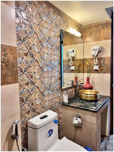 Bathroom 3, Satkar Boutique Home, Bagmati