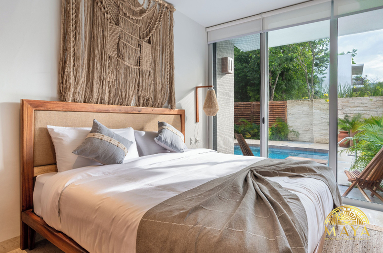 Bedroom 3, NHOA 101A Lux 2BR Pool access Aldea Zama, Cozumel