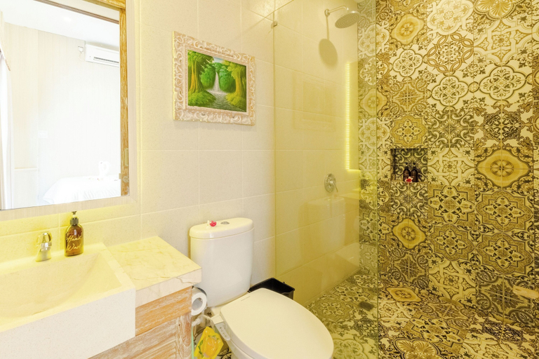 Bathroom 5, Rustic Pandawa Villa, Badung