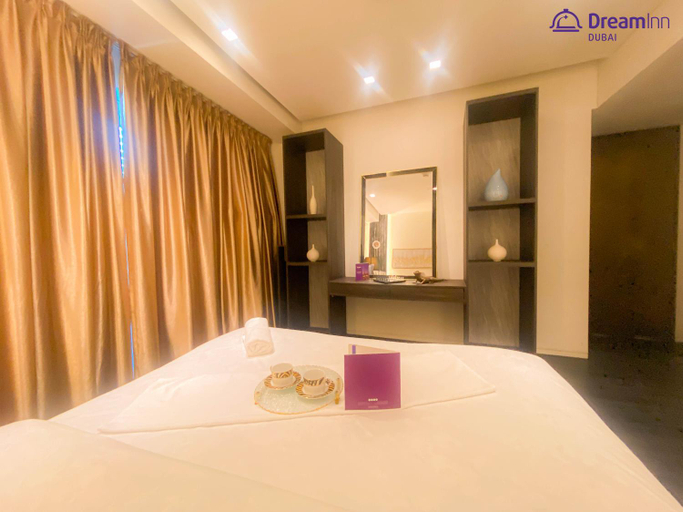 Bedroom 3, Dream Inn - Damac Heights by Fendi, Dubai