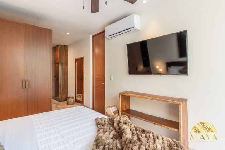 Bedroom 2, NHOA 211B Lux 1BR Pool View Aldea Zama, Cozumel