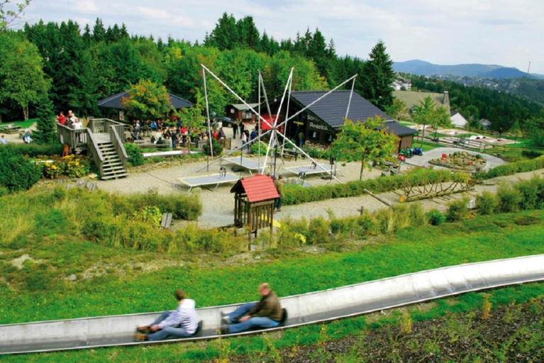 View from property 3, Welcoming Apartment in Winterberg With Balcony, Hochsauerlandkreis