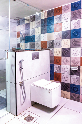 Bathroom, Chechus Beach Walk, Thiruvananthapuram