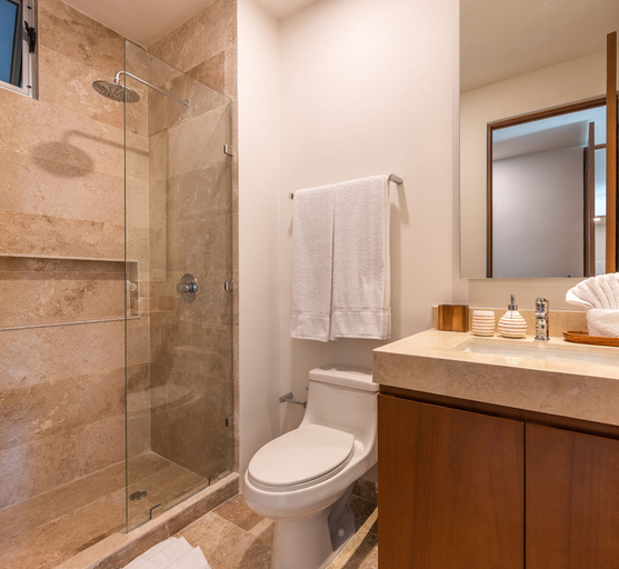 Bathroom 3, NHOA 309A Lux 2BR Pool View Aldea Zama, Cozumel