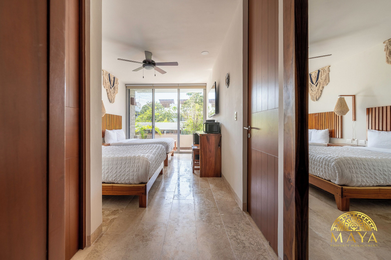 Bedroom 3, NHOA 205C 1BR Condo Pool View Aldea Zama, Cozumel