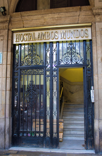 Exterior & Views 2, Hostal Ambos Mundos, Barcelona