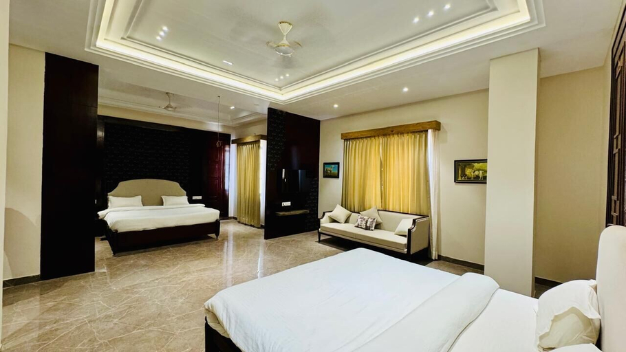 Bedroom, Hotel Sagar Haveli Bikaner, Bikaner