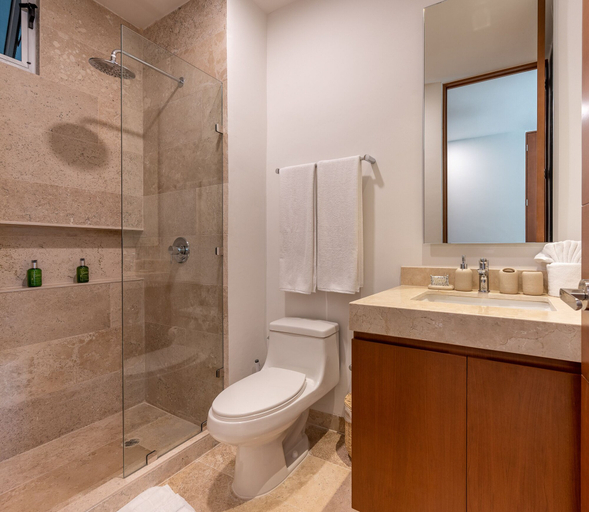 Bathroom, NHOA 209C Lux 1BR Pool View Aldea Zama, Cozumel