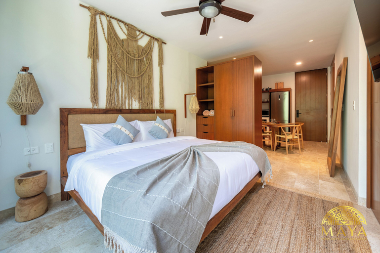 Bedroom 2, NHOA 206B Lux 1BR Jungle View Aldea Zama, Cozumel