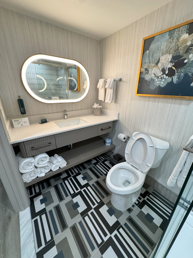 Bathroom 4, DoubleTree by Hilton Brunswick, Glynn