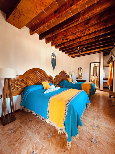 Bedroom 2, Hotel El Aguila, Villa del Carbón