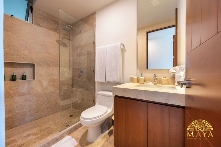 Bathroom, NHOA 305C Lux 1BR Pool View Aldea Zama, Cozumel