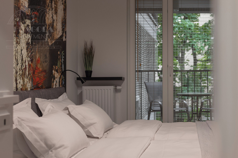Bedroom 3, Cityscape by Fragola Apartments, Kraków City