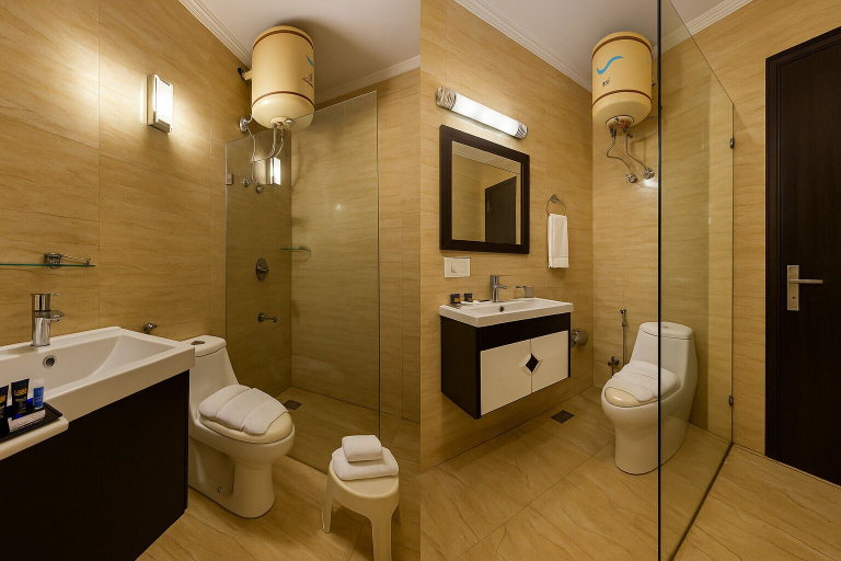 Bathroom 3, Nexhub Palace, Gurgaon