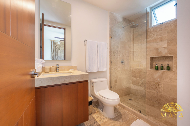Bathroom 3, NHOA 307B Lux 1BR Pool View Aldea Zama, Cozumel