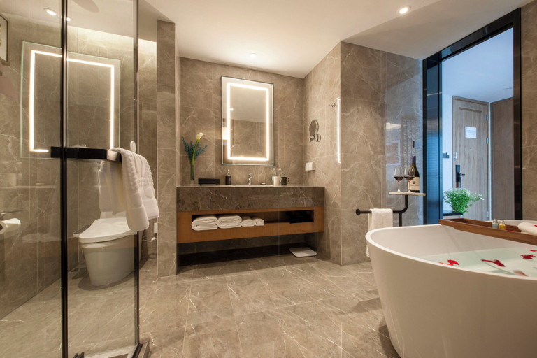 Bathroom 4, SSAW Boutiquel Hotel Xizi, Taizhou