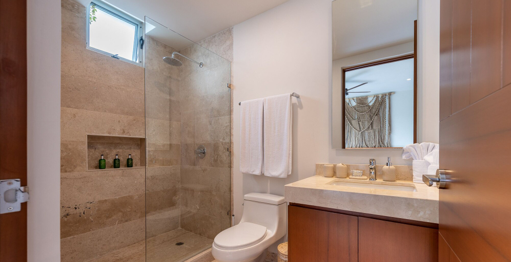 Bathroom, NHOA 305B Lux 1BR Pool View Aldea Zama, Cozumel