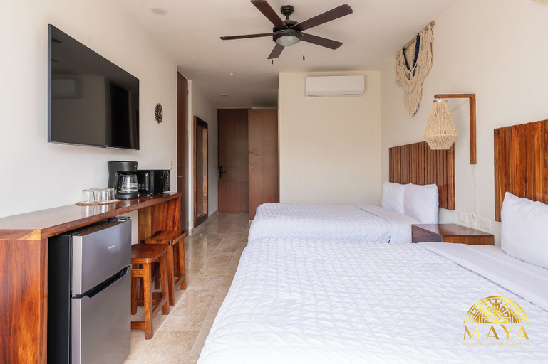 Bedroom 3, NHOA 205C 1BR Condo Pool View Aldea Zama, Cozumel