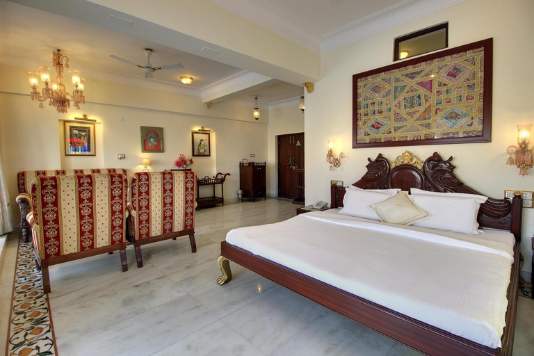 Bedroom 3, Lake Pichola Hotel, Udaipur