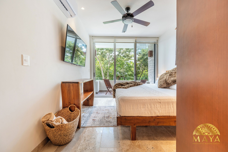 Bedroom 2, NHOA 211A Lux 2BR Pool View Aldea Zama, Cozumel