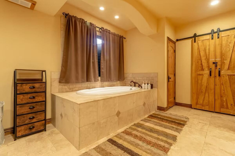 Bathroom 4, 14 Guests 5BR 2BA Game room and Living, Iron