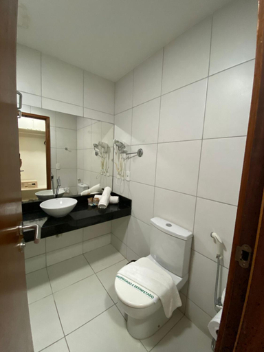 Bathroom 3, Flat Barra Beach - Iloa Residence, Barra de São Miguel