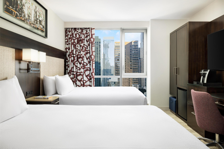 Bedroom 2, Hilton Garden Inn New York/Times Square Central, New York