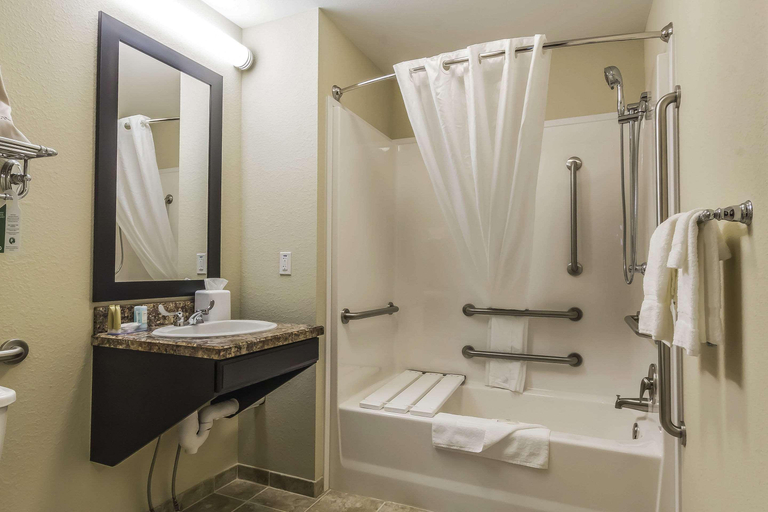 Bathroom 4, Quality Inn and Suites Moose Jaw, Division No. 7