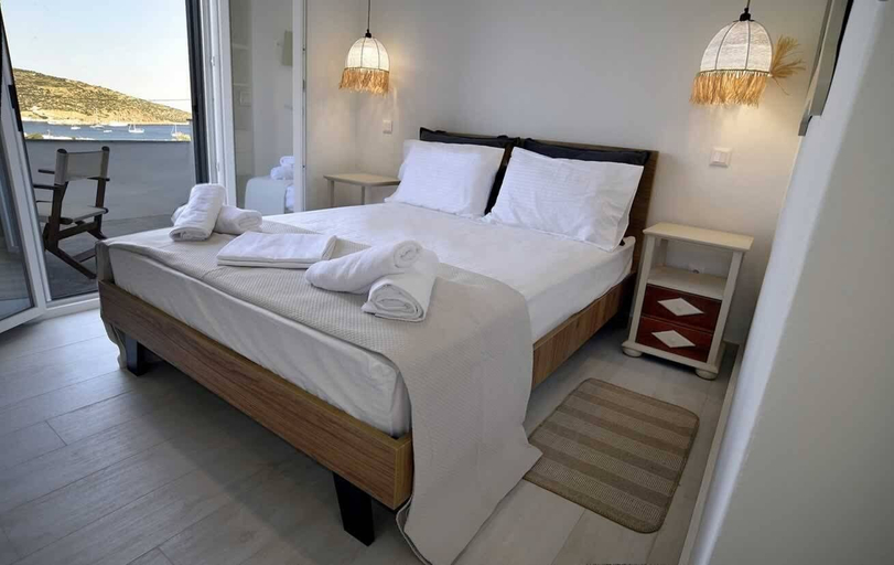 Bedroom, Theasis Sifnos Apatments, South Aegean