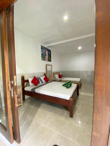 Bedroom 3, COCONUT BEACH BUNGALOWs & WARUNG 2, Karangasem