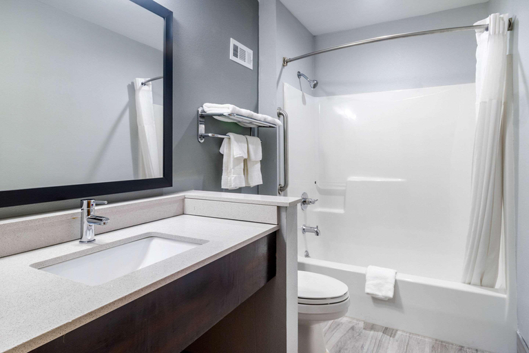 Bathroom 5, Quality Inn Danville, Boyle