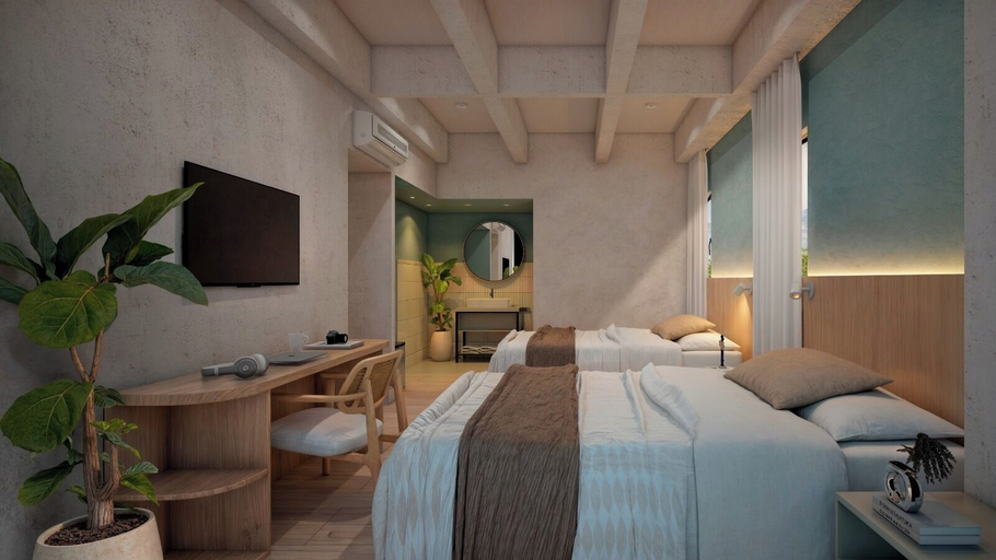 Bedroom 2, Hotel Tres Altares Sabaneta, Envigado