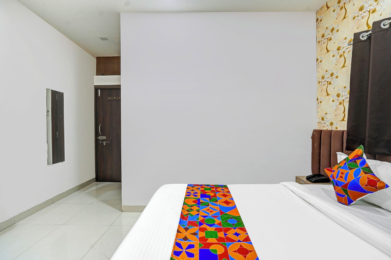 Bedroom 3, FabHotel Amrit Palace - Opp. Skye Corporate park, Indore
