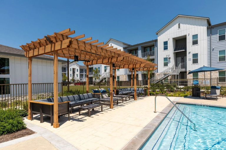 Exterior & Views 2, Blue Goose Apartments by Landing, Travis